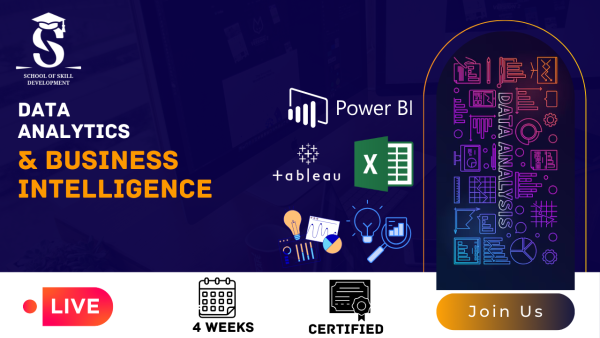 thumbnail Data Analytics & Business Intelligence Course SkillVerse